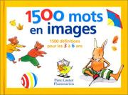 Cover of: Mille cinq-cents mots en images