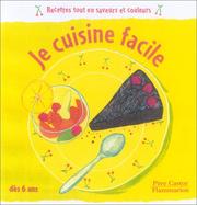 Cover of: Je cuisine facile