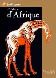 Cover of: 37 fables d'Afrique by Jan Knappert