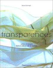 Cover of: Transparences : Voiles et écrans dans le décor de la maison