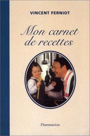 Cover of: Mon carnet de recettes