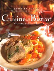 Cover of: Cuisine de bistrot  by Bruno Ballureau, Alain Muriot