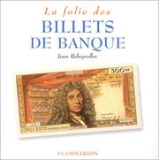 Cover of: La folie des billets de banque