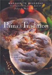 Cover of: Pains de tradition  by Marguerite Rousseau, Michel Muriot