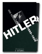 Cover of: Hitler, tome 1  by Ian Kershaw