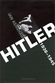 Cover of: Hitler, tome 2  by Ian Kershaw
