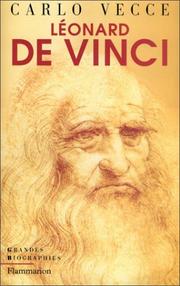 Cover of: Léonard de Vinci
