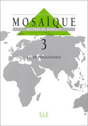 Cover of: Mosaique - Level 3 by 
