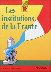 Cover of: Reperes Pratiques: Les Institutions De La France