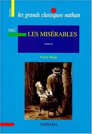 Cover of: Les Misérables (extraits)