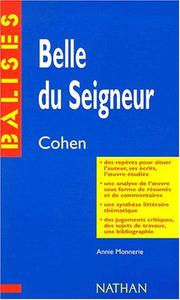 Cover of: Belle du Seigneur
