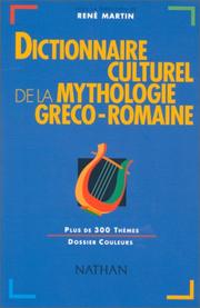 Cover of: Dictionnaire de la mythologie greco-romaine