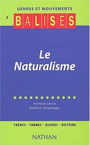 Cover of: Balises - Genres et Mouvements 3 : Le Naturalisme
