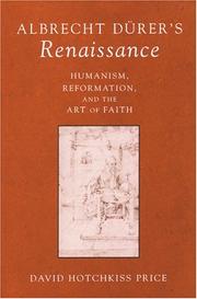 Cover of: Albrecht Durer's Renaissance by David Hotchkiss Price