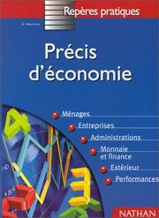 Cover of: Repe<res Pratiques: Precis D'economie