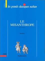 Cover of: Le Misanthrope by Molière