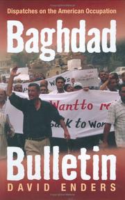 Cover of: Baghdad Bulletin by David Enders