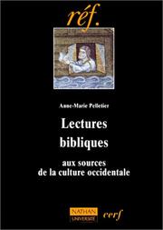 Cover of: Lectures bibliques by Anne-Marie Pelletier