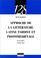 Cover of: Approche de la littérature latine tardive et protomédiévale 