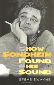 Cover of: How Sondheim Found His Sound