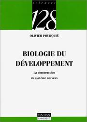 Cover of: Biologie du développement  by Olivier Pourquié, 128