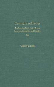 Cover of: Ceremony and Power by Geoffrey Sumi