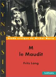 Cover of: Synopsis numéro 4 : M le maudit