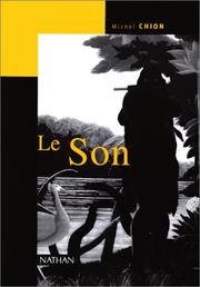 Cover of: le son by Chion