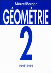 Cover of: Géométrie