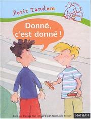 Cover of: Donné, c'est donné!