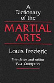 Cover of: Dictionary of the Martial Arts