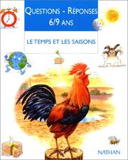 Cover of: Le Temps et les saisons