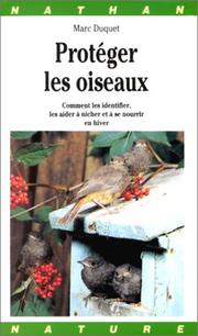 Cover of: Protéger les oiseaux
