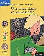 Cover of: Un chat dans mon assiette