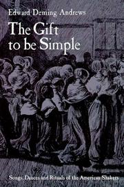 Cover of: The Gift to Be Simple