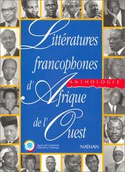 Cover of: Littératures francophones d'Afrique de l'Ouest by Jaubert