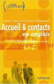 Accueil & contacts en anglais by Collectif