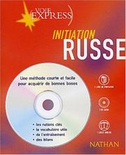 Cover of: Russe