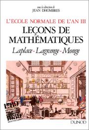 Leçons de mathématiques by Dhombres