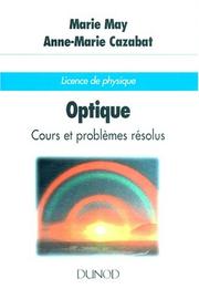 Cover of: Optique by May