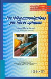 Cover of: Les télécommunications par fibres optiques by Joindot