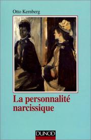 Cover of: La personnalité narcissique