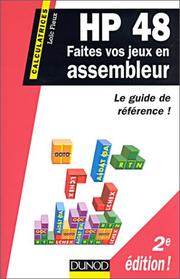 Cover of: HP 48, faites vos jeux en Assembleur