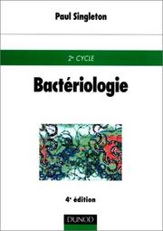 Cover of: Bactériologie