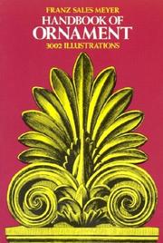Cover of: Handbook of Ornament by Franz Sales Meyer