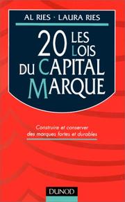 Cover of: Les 20 lois du capital marque by Al Ries, Laura Ries