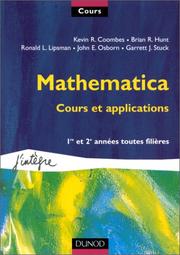 Cover of: Mathematica, cours et applications : 1re et 2e années toutes filières