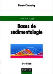 Cover of: Base de sédimentologie