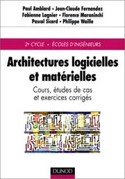 Architectures logicielles et mate rielles