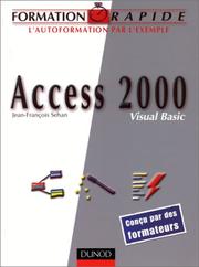 Cover of: Formation rapide Access 2000 : Visual Basic